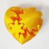 Juguete para Aliviar el Estrés de Amazon Forma de Corazón Bola de Engranajes Venta al por Mayor Bola de Amor Artefacto de Impresión 3D Bola para Aliviar el Estrés Interactiva para Padres e Hijos