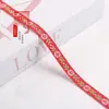Cinta jacquard de remolino simple de 1,2 cm para textiles del hogar, decoraciones de ventanas, adornos de ropa y accesorios de encaje DIY