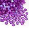 Pedrería para Uñas Morado Oscuro Pedrería de Fondo Plano Cristal de Vidrio Electrochapado Materiales DIY para Teléfono Accesorios de Oso Violento Accesorios de Pedrería