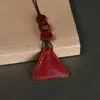 Accesorios para Teléfonos Móviles: Colgante de Hilo Rojo para Mujeres, Amuleto de Protección del Buda Amitabha para Hombres, Amuleto de Buena Suerte para Bolsos y Colgantes de Coche