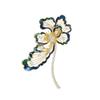 Nuevo Broche de Ropa de Flor Xiangyun Simple Estilo Nacional Esmalte Flor Brocado Elegante Creativo Abrigo Accesorios Cheongsam