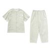 Pijama de Mujer Estilo Japonés, Clase A, Verano 2025 Nuevo Algodón Puro Gasa de Doble Capa Sencillo Manga Corta Cómodo Conjunto de Ropa de Casa para Pareja
