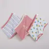 Gran Venta al por Mayor Algodón Peinado Ropa Interior Infantil Niñas Calzoncillos tipo bóxer Niñas Ropa Interior Corta Niñas Pequeñas y Medianas