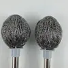 Cepillo de Lana de Acero con Mango Largo para el Hogar para Lavar Ollas, Eliminación de Óxido, Limpieza de Cocina, Amigable con la Mano, Lavado de Platos, Cepillo para Botellas y Frascos, Cepillo para Ollas