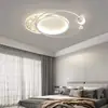 [Wow] Lámpara de Sala de Estar de Espectro Completo 2025 Nueva Simple Moderna Elegante Escandinava Blanca Cielo Estrellado Lámpara para Toda la Casa