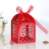Comércio exterior estilo europeu flor de janela vazada casamento laser caixa de doces reflexiva ouro brilhante feriado caixa vazada em estoque atacado