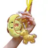 Llavero del Año del Caballo Colgante Dorado, Amuleto de Bolsa de Riqueza Instantánea, Cadena para Teléfono, Regalo de Año Nuevo, Souvenir al por Mayor