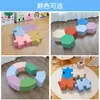 Sofá Hexagonal Blando de Esponja Comprimida Modular para Niños Sofá Creativo Irregular Combinación Etiquetado de una Pieza Transfronterizo