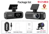 Cámara de Tablero 4K de Alta Definición Modelo Nuevo Transfronteriza con Grabación Dual Frontal y Trasera, Wifi, Gps y Visión Nocturna