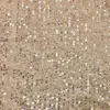 Bordado tejido Jiaxin primavera y verano 2021 nuevo malla elástica intermitente ancho recto bordado de lentejuelas moda tela para vestido