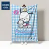 Nueva Manta de Franela Pochacco de Dibujos Animados Sanrio Transfronteriza, Linda Manta de Siesta Pochacco, Manta de Sofá