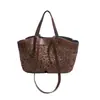 Bolso grande de alta gama para mujer, nuevo bolso de hombro versátil de otoño e invierno 2026, bolso de mano de moda, bolso tote tipo cubo