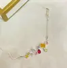 Pulsera Original de Nicho con Forma de Corazón Incrustaciones de Piedras Preciosas de Colores para Mujer Verano 2022 Personalizada Exquisita Joya de Amistad Perla