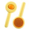 Peine de Agujas Autolimpiante para Eliminación de Pelo con un Solo Toque, Adecuado para Gatos y Perros, Desenreda, Masajea y Elimina el Pelo Suelto, Peine de Limpieza para Mascotas, Producto en Stock del Fabricante