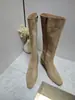 Botines de Gamuza Puntiagudos Estilo Nuevo 2026 para Mujer, Tacón de Cuña Oculto para Aumentar Altura Interior, Adelgazantes, Versátiles, Botas Altas Otoño/Invierno para Mujer