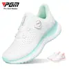 Zapatos de Golf Pgm Agujero de Ventilación de Enfriamiento Verano Mujer Alta Elasticidad Palomitas de Maíz Zapatos Deportivos para Mujer Zapatos que Aumentan la Altura