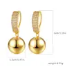 Brincos de Moda Coreana Personalidade Luxo Leve Micro-Incustados com Pérola Design de Nicho Tendência Brincos de Temperamento de Alta Qualidade