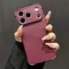 Adecuado para funda de teléfono Apple 18 Pro Max, iPhone 16 rojo cereza, 15 con protección contra caídas en las cuatro esquinas, 14 con textura similar al cuero, 17 accesorios, 13