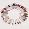 Cabezal de Pulido de Uñas de Silicona Cabezal de Pulido de Uñas de Goma Juego de Cabezales de Pulido para Remover la Armadura Frontal Cabezal de Pulido de Silicona Exfoliante