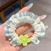 Scrunchie de cetim plissado estilo coreano para mulheres, novo modelo 2026, alta elasticidade, prendedor de cabelo durável, faixa de cabelo, acessório de cabelo elástico