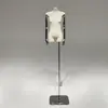 Estilo Coreano Couro Pu Corpo Plano Modelo Adereços Loja de Roupas Femininas Meio Comprimento Peito Plano Peito Pequeno Exibidor de Roupas Manequim de Vitrine