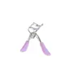 Pinça de cílios manual de ângulo amplo de aço inoxidável para comércio exterior transfronteiriço, dispositivo de ondulação para enviar almofada de silicone de reposição, ferramentas de beleza