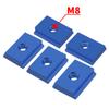 Ranura para carpintería Deslizador M8/M6 Deslizador Ranura t Deslizante Accesorios especiales de fijación