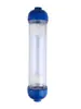 Purificador de água 10 polegadas grande T33 concha dente de travamento concha da membrana DIY concha de filtro transparente enchimento de material filtrante garrafa de filtro de aquário concha vazia