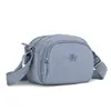 Transfronterizo 2026 Nuevo Modelo Simple Versátil Moda Ligero Multicapa Bolso Cruzado Tela de Nylon Bolsa Cuadrada Pequeña Bolso de Hombro de Moda