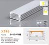 Luz Linear LED Perfil de Alumínio Montado em Superfície Oculto Embutido Luz Linear Calha de Alumínio Barra de Luz de Liga de Alumínio U Calha de Luz Linear