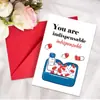 Selección de Colección de Tarjetas de Agradecimiento: Set de Tarjeta de Felicitación con Sobre, Mensaje Escribible, Palabras de Bendición, Tarjeta de Texto Plegable