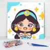 Pintura al Óleo Digital Niños Bricolaje Pintado a Mano Dibujos Animados Relleno de Color Pigmento Pintura Decorativa Pintada a Mano Fabricante Venta al por Mayor