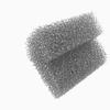 Filtro de esponja de algodón transpirable a prueba de polvo con forma de teja de zanja negra, venta al por mayor, filtro de poliuretano para ventilación a prueba de polvo.
