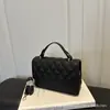 Bolso elegante acolchado de rombos 2026 Otoño versión coreana nuevo bolso de mano casual chic de un solo hombro para llevar debajo del brazo cruzado