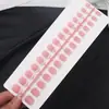 Xiyin Boutique Unhas Usáveis Rosa Nude Estilo Curto Pontas de Unha Clareadoras Degradê Estilo Minimalista Fosco Unhas Postiças