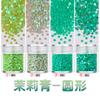 2mm redondo pequeno disco contas de unhas lantejoulas matte candy color unhas jóias fluxo cânhamo cola enchimento