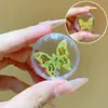 Pegatinas para Teléfono Estilo Hoja de Oro Tesoro, Princesa Por Favor Hazte Rica, Pegatina de Fortuna de Año Nuevo, Regalo de Evento para Teléfono Dios de la Riqueza