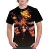Camiseta de manga curta nova para comércio exterior de Halloween, impressão digital 3D, jaqueta casual para adultos e crianças, primeira geração de cabelo