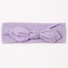 Bebê do outono fino acessórios de cabelo europeu e americano Candy Cor orelhas de coelho Wide Side Headscarf All-match Baby Hair Band