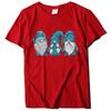Amazon Camiseta Navideña para Mujer Tres Enanitos Navideños Navidad Europeo y Americano Top para Mujer