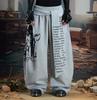 Calça Casual de Rua Transfronteiriça Ins Moda Japonesa Versátil Nova Tendência Harajuku Calça de Moletom