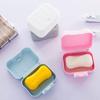 Caja de Jabón Portátil con Tapa Sellada para Viaje Impermeable para Baño de Casa Inodoro Lindo Portajabón con Cierre Caja de Jabón