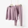 Traje de ropa interior de lijado para niños Clase A niños y niñas algodón ropa de otoño pantalones largos para niños grandes en invierno