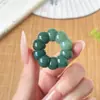 Transmisión en Vivo Barata Raíz de Bodhi Natural Corte Redondo Diente de Ajo Nudo a Mano Cuerda de Dedo Fresca Venta al por Mayor