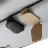 Soporte para Gafas de Sol de Coche Clip para Parasol Estuche de Cuero para Gafas Montaje Estilo para Coche Clip para Tarjetas de Boletos Accesorios Interiores