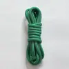 En stock de fábrica cuerda de paraguas línea miu 5 mm de núcleo poliéster color sólido tejido DIY colgante para mochila cuerda de ajuste de cintura flor