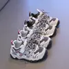 Tênis "dad shoes" de malha dupla para meninos, nova coleção outono 2026, tênis esportivos modernos e estilosos para crianças e pré-adolescentes, ultraleves, adequados para estudantes