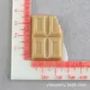 Accesorios de Resina Adornos Miniatura Muñeca de Postre Casa de Muñecas Comida Artificial Juguete Llavero de Chocolate Material para Manualidades Venta al por Mayor