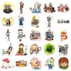 50 pegatinas de graffiti de arroz de laberinto personalizadas de dibujos animados transfronterizos para el día, creativas decorativas para tazas, teléfonos móviles, cuadernos