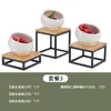 Montaje de Mesa de Buffet de Hotel, Plato de Ensalada de Frutas, Soporte de Exhibición de Comida Fría, Bol de Salsa para Hot Pot, Soporte para Pausa de Té con Postres